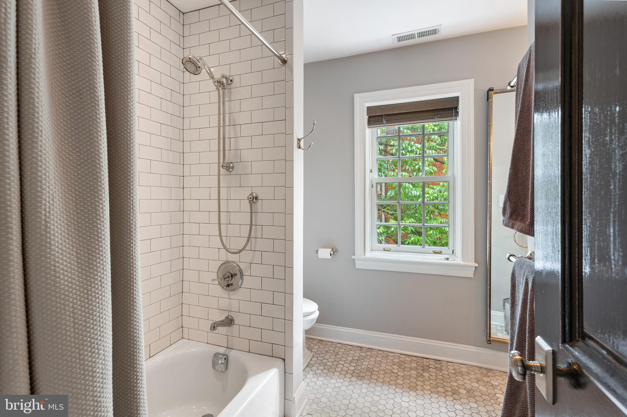 2103 R Street Northwest Washington, DC 20008 - Photo 21 of 36 Renovated Marble Bathroom