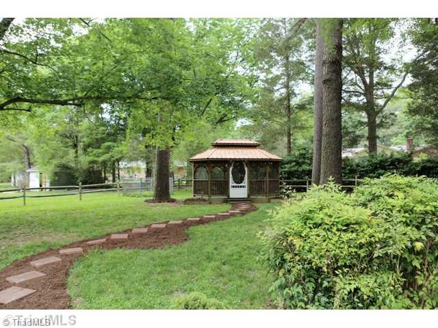 227 Chateau Road Durham, NC 27704 - Photo 14 of 16 Landscaping. Gazebo