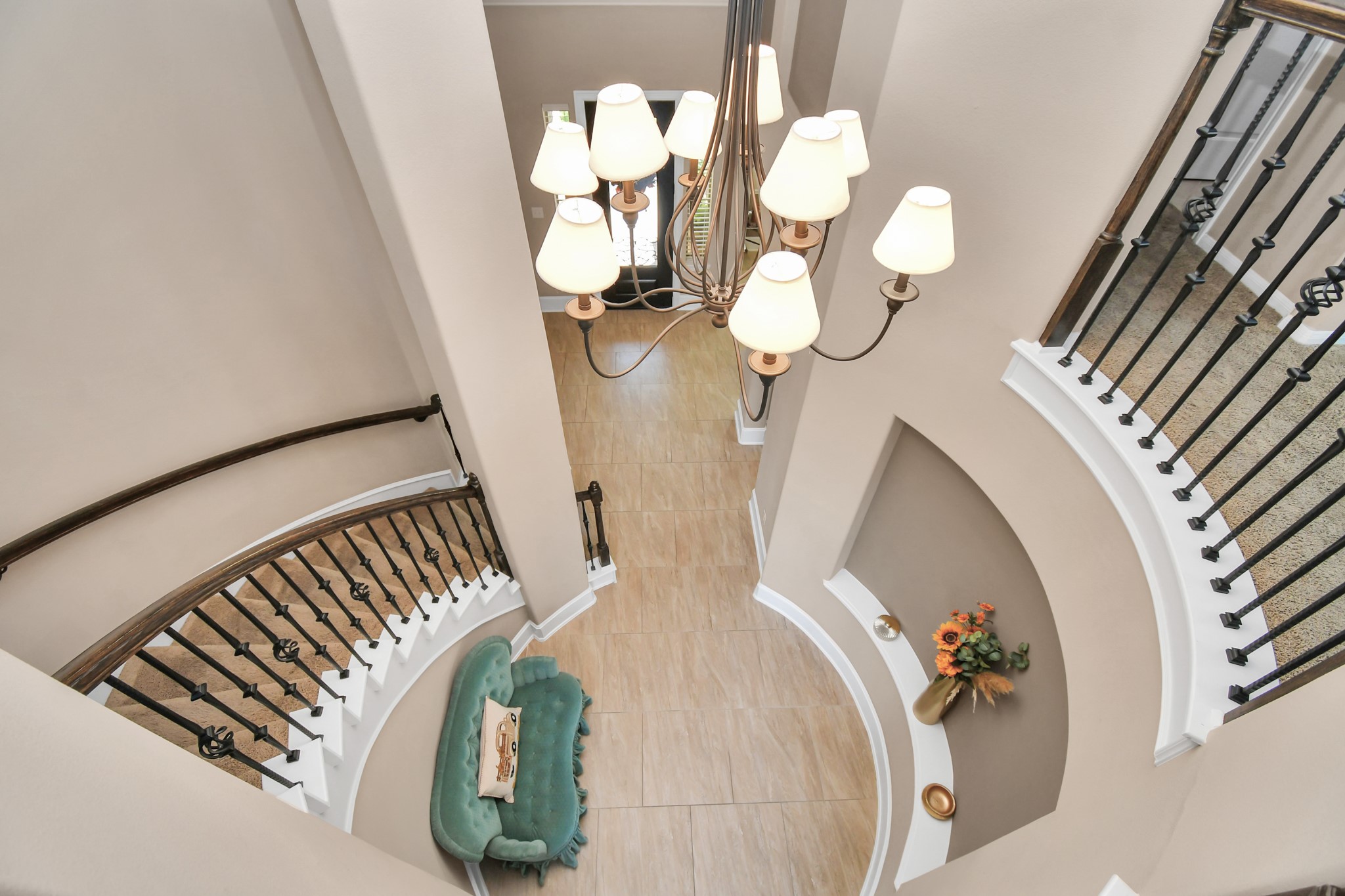27118 Cardiff Rocks Drive Katy, TX 77494 - Photo 15 of 50 a view of a living room with furniture and wooden floor