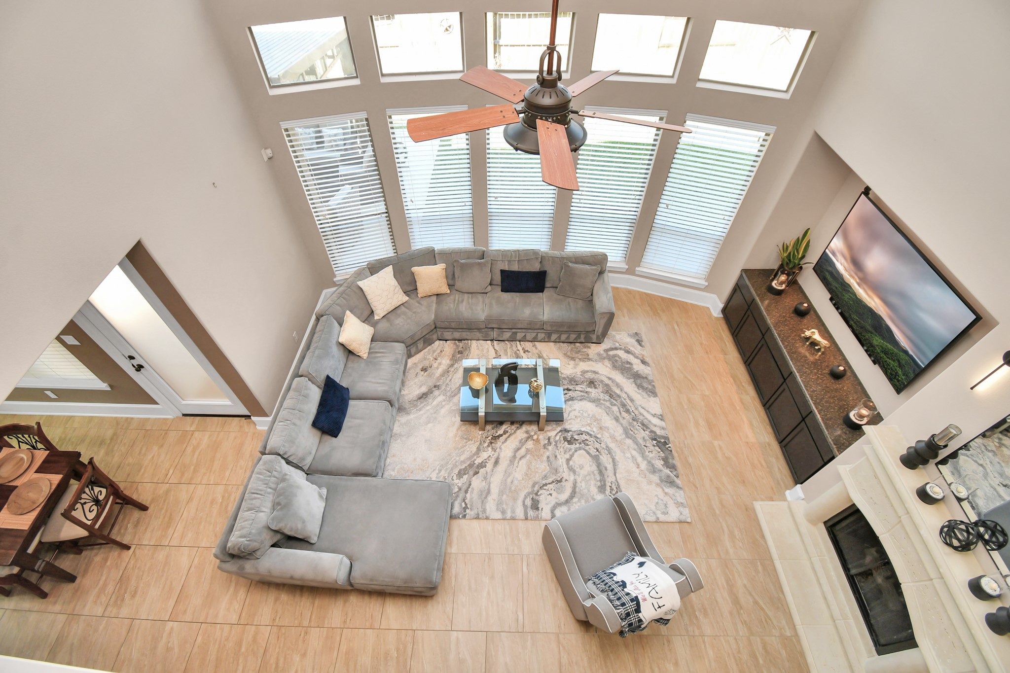 27118 Cardiff Rocks Drive Katy, TX 77494 - Photo 37 of 50 a view of living room with furniture and a large window