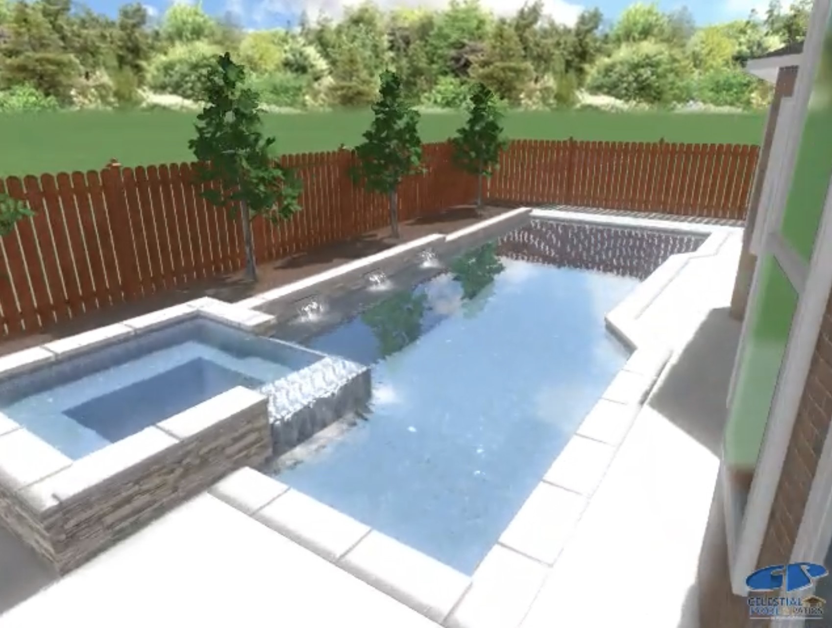 27118 Cardiff Rocks Drive Katy, TX 77494 - Photo 47 of 50 a view of a back yard