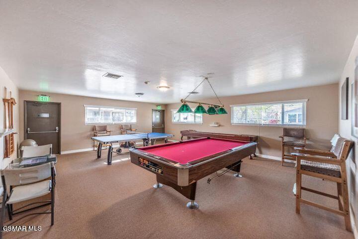 195 Tierra Rejada Road, Unit 155 Simi Valley, CA 93065 - Photo 32 of 33 a room with pool table and windows