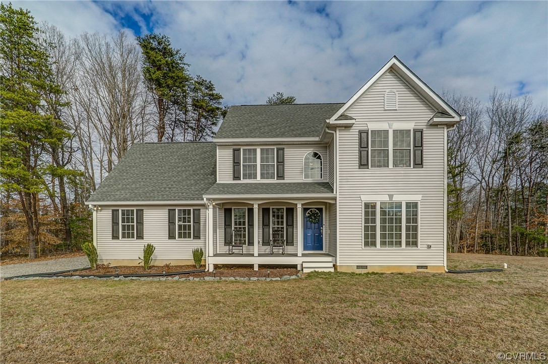 3334 Three Chopt Road Gum Spring, VA 23065 - Photo 1 of 44 front view of a house with a yard