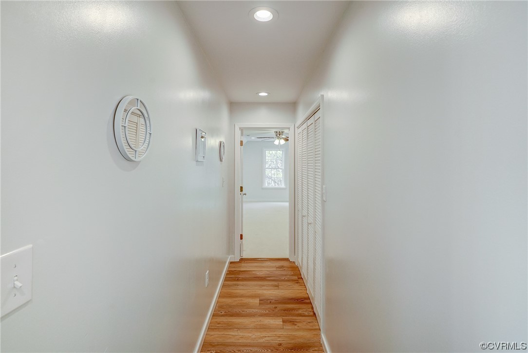3334 Three Chopt Road Gum Spring, VA 23065 - Photo 23 of 44 a view of hallway with wooden floor