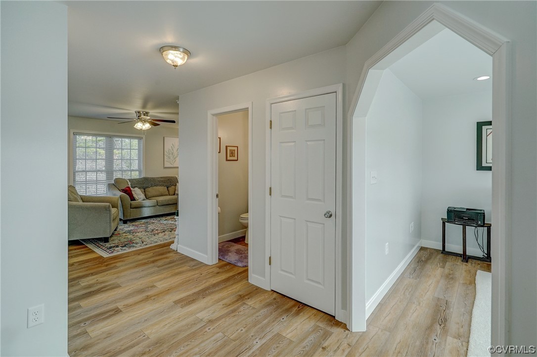 3334 Three Chopt Road Gum Spring, VA 23065 - Photo 3 of 44 a very nice looking room with wooden floor and furniture