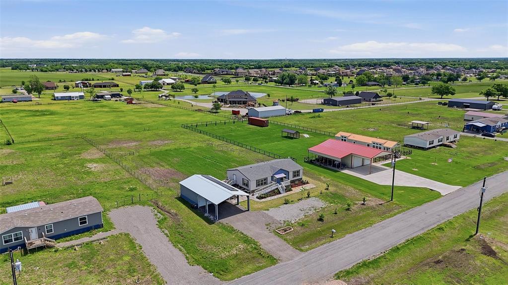 1113 Caroline Court Howe, TX 75459 - Photo 29 of 32 a view of a big yard with lawn chairs