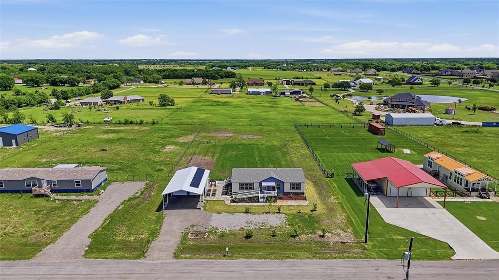 1113 Caroline Court Howe, TX 75459 - Photo 30 of 32 an aerial view of a house with big yard