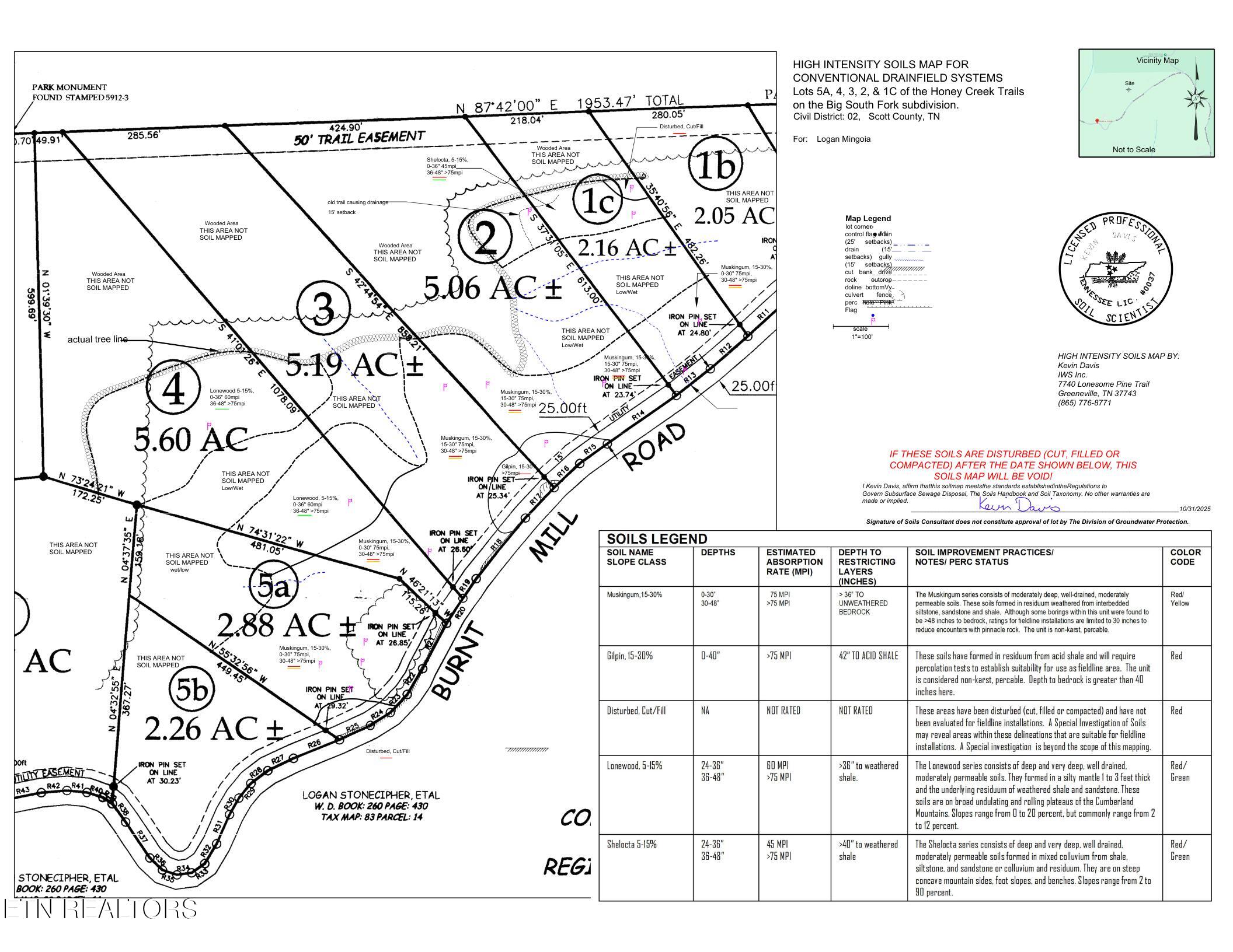Lot 3 Honey Creek Road Allardt, TN 38504 - Photo 20 of 20 Soil Map HCR.pdf
