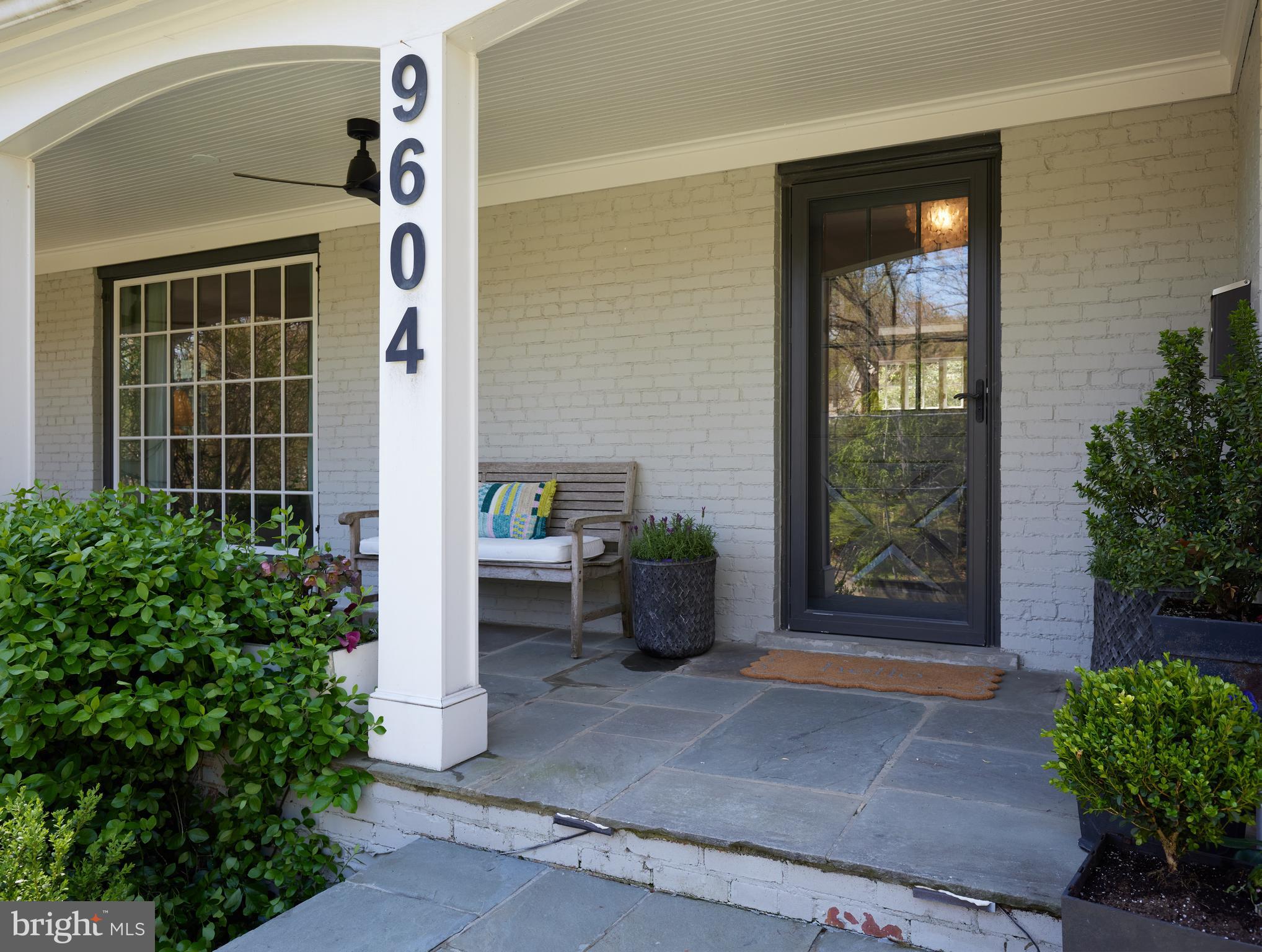 9604 Old Spring Road Kensington, MD 20895 - Photo 3 of 80 a view of a entryway door of the house