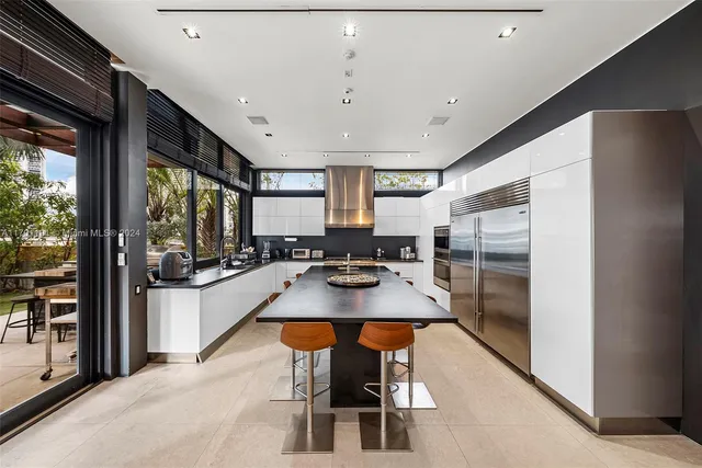 a very nice looking room with a large window