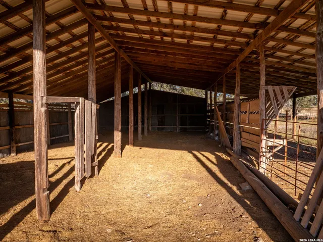 a view of backyard with green space