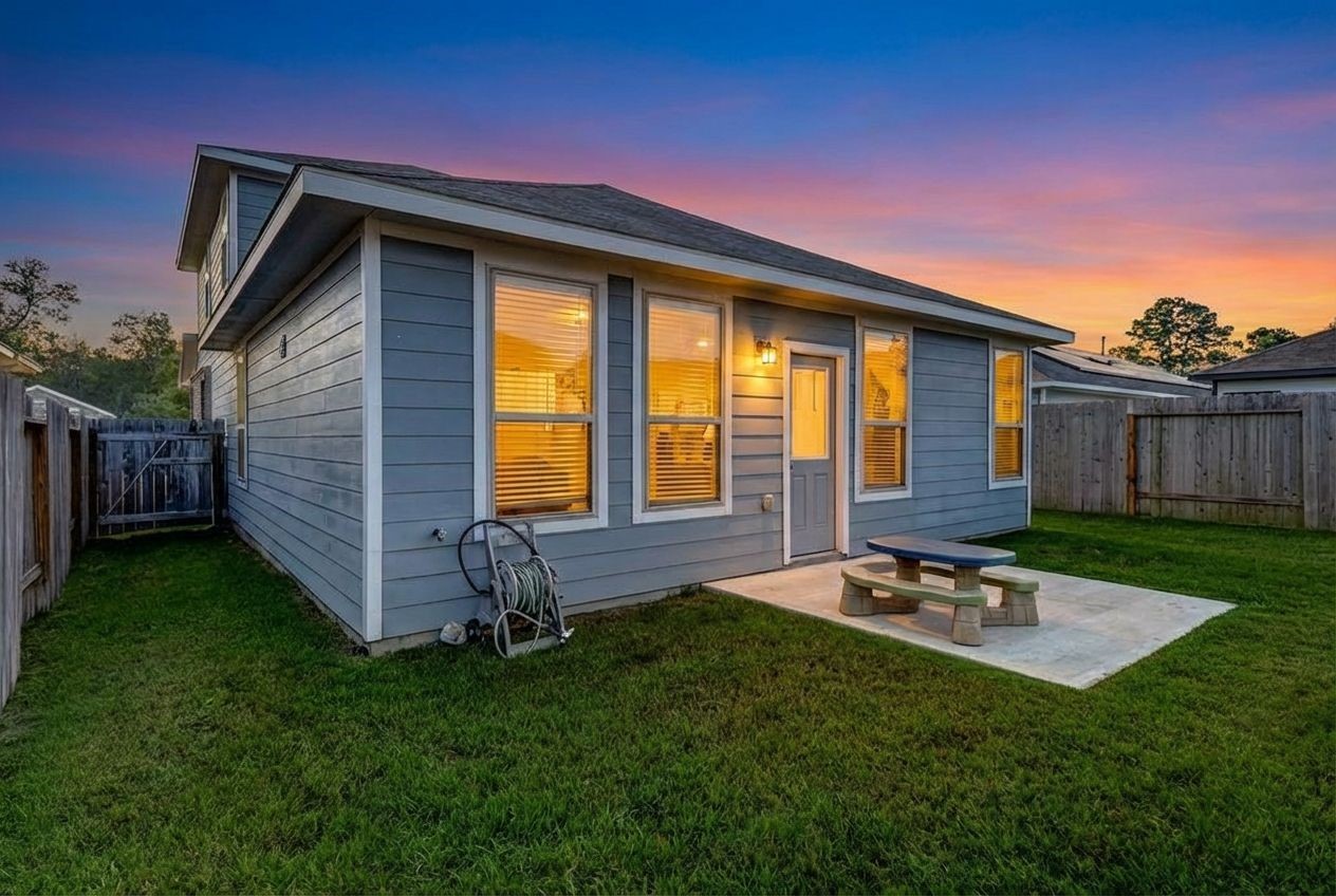 24715 Russet Bluff Trail Houston, TX 77336 - Photo 2 of 31 a front view of a house with garden