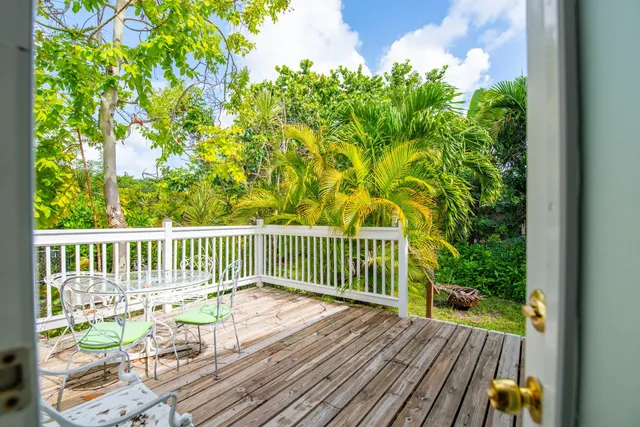 a view of a backyard of the house