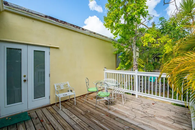 a view of empty room with windows