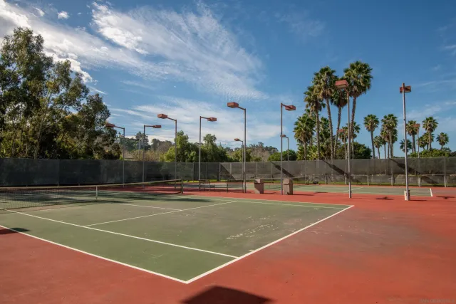 a view of a tennis court