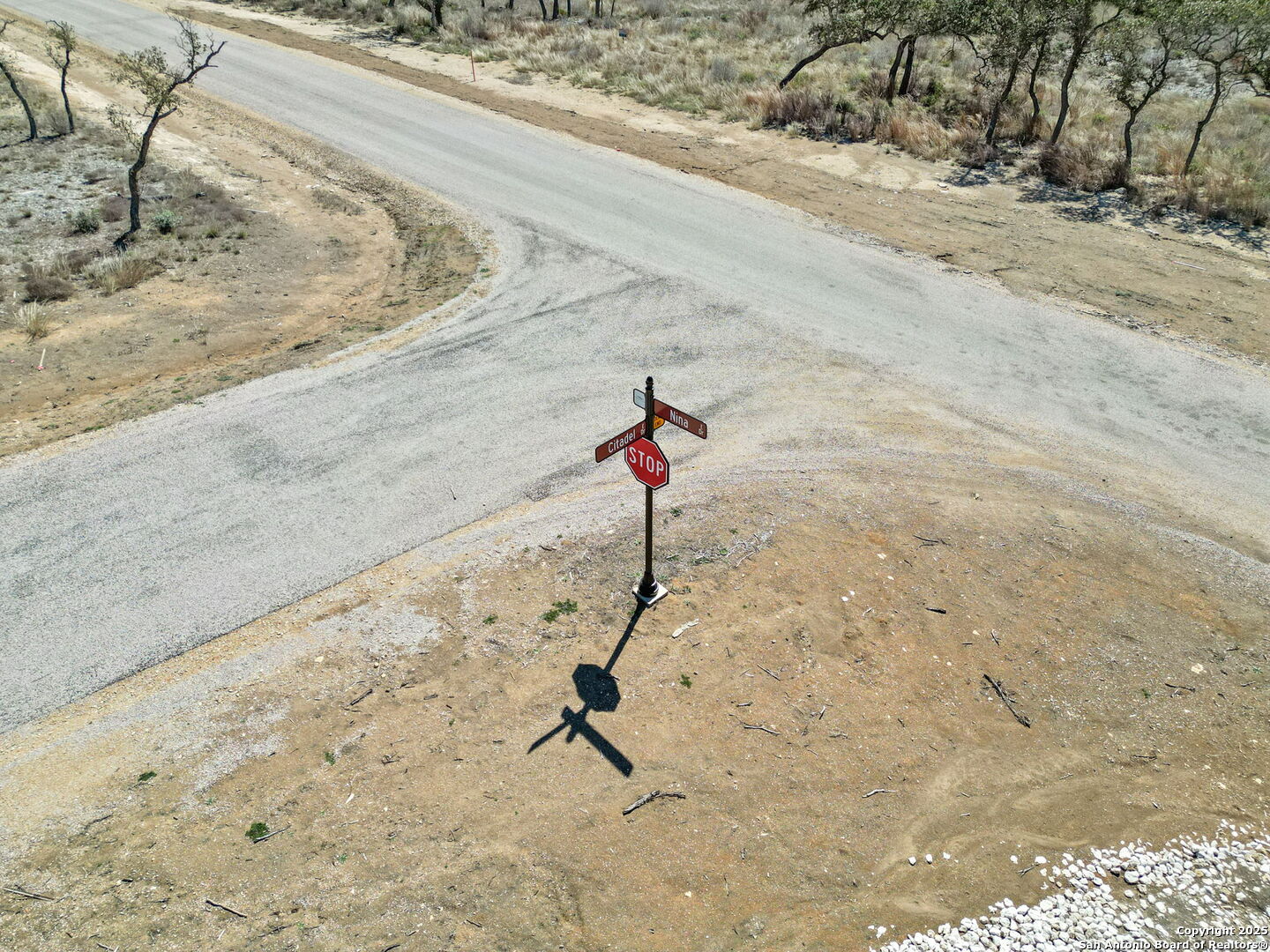 Tbd Citadel Center Point, TX 78010 - Photo 17 of 22 a bench is in the backyard of a house