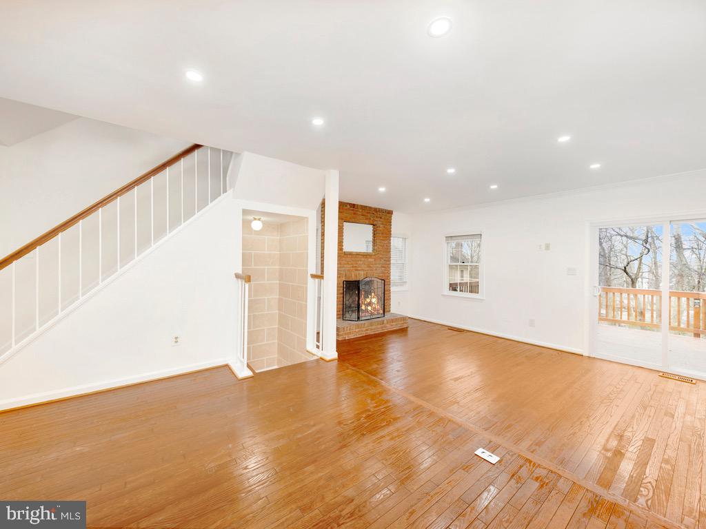 8510 Springfield Oaks Drive Springfield, VA 22153 - Photo 8 of 29 Main Level Dining + Family Rooms