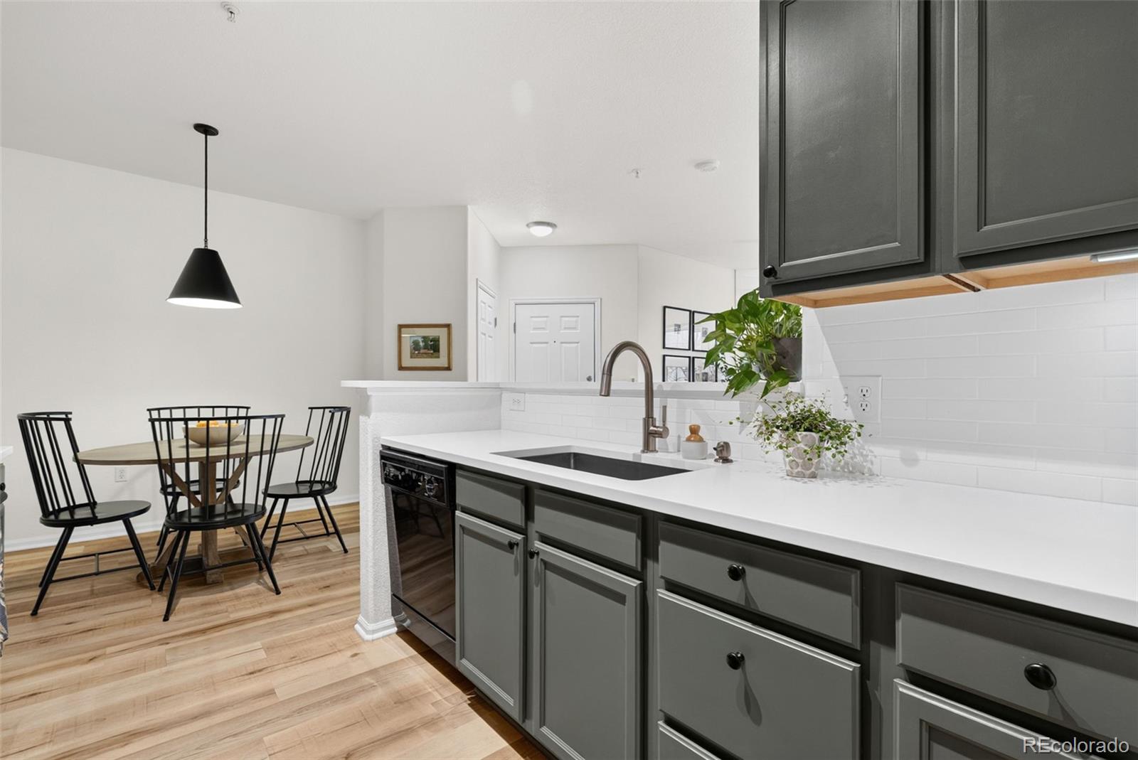 10733 Twenty Mile Road, Unit 208 Parker, CO 80134 - Photo 13 of 42 a kitchen with a sink and cabinets
