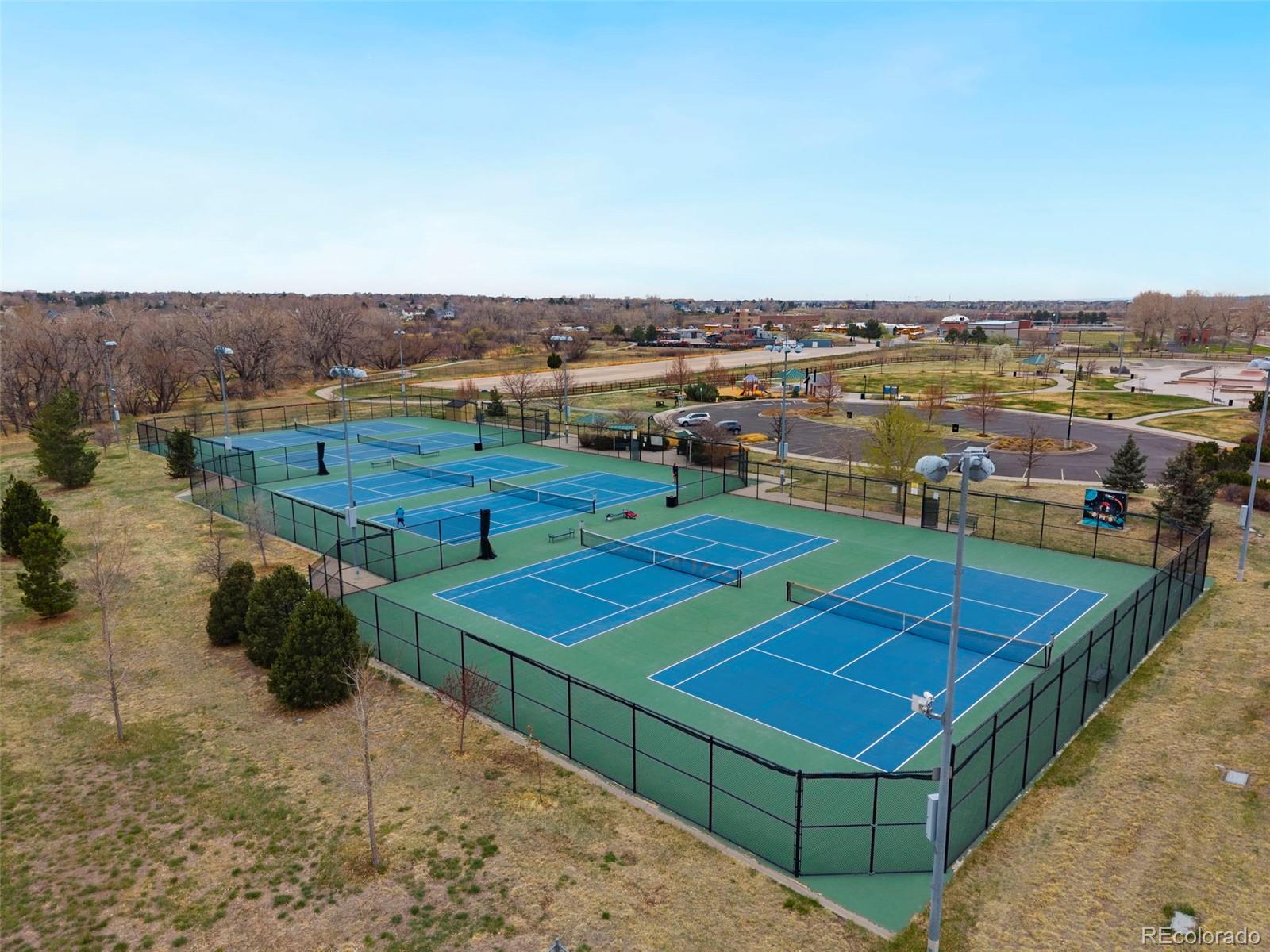 10733 Twenty Mile Road, Unit 208 Parker, CO 80134 - Photo 41 of 42 a view of a tennis court