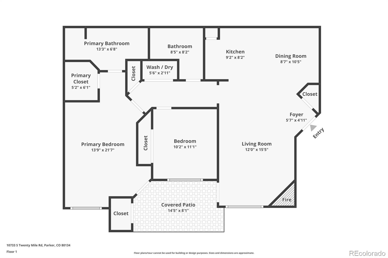 10733 Twenty Mile Road, Unit 208 Parker, CO 80134 - Photo 42 of 42 a picture of a room with a white wall and sign