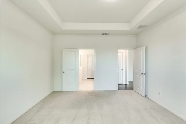 a view of empty room