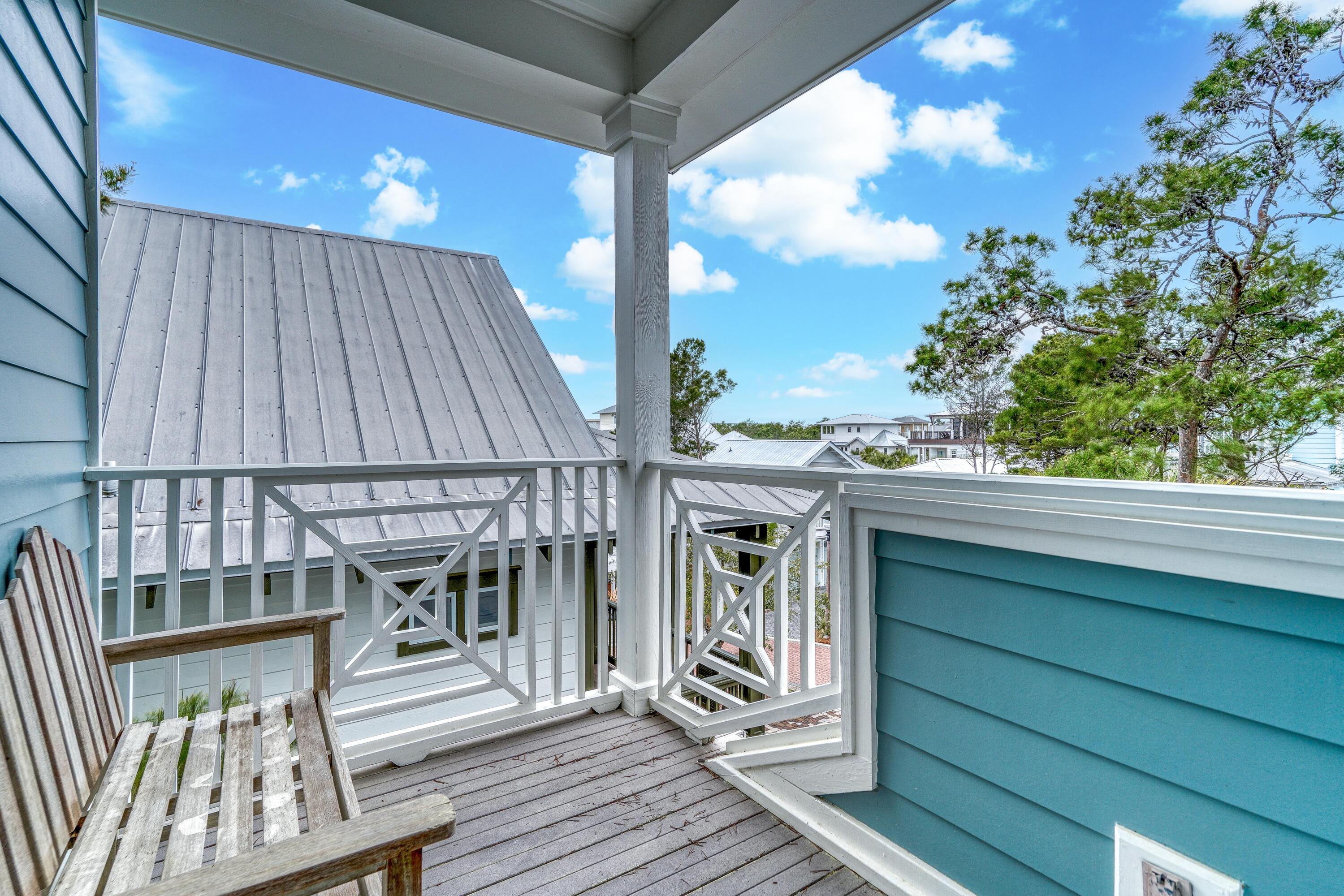 29 Sand Shovel Lane Inlet Beach, FL 32461 - Photo 39 of 44 3rd Story 'Loft' Balcony