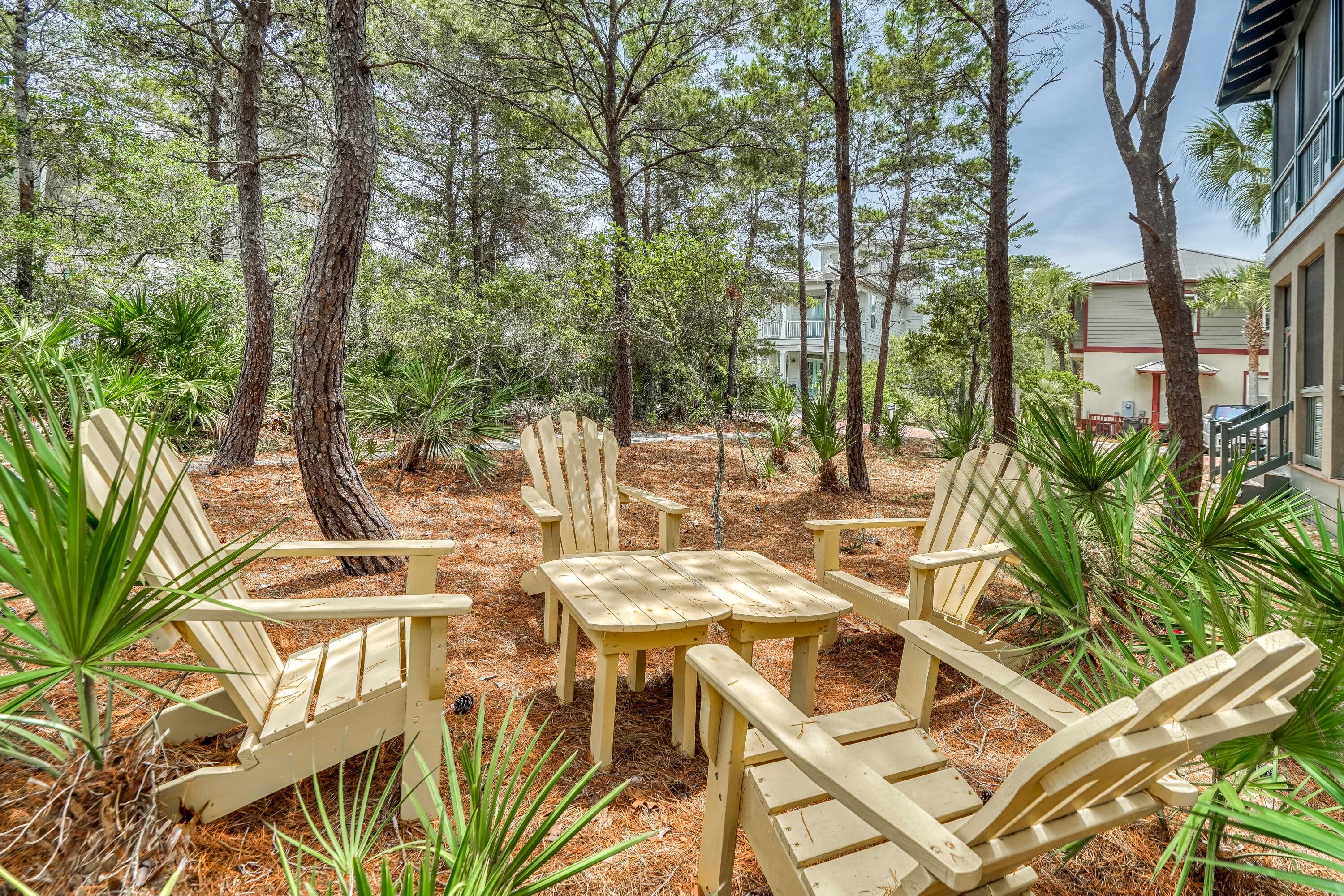 29 Sand Shovel Lane Inlet Beach, FL 32461 - Photo 43 of 44 Backyard Lounge Area