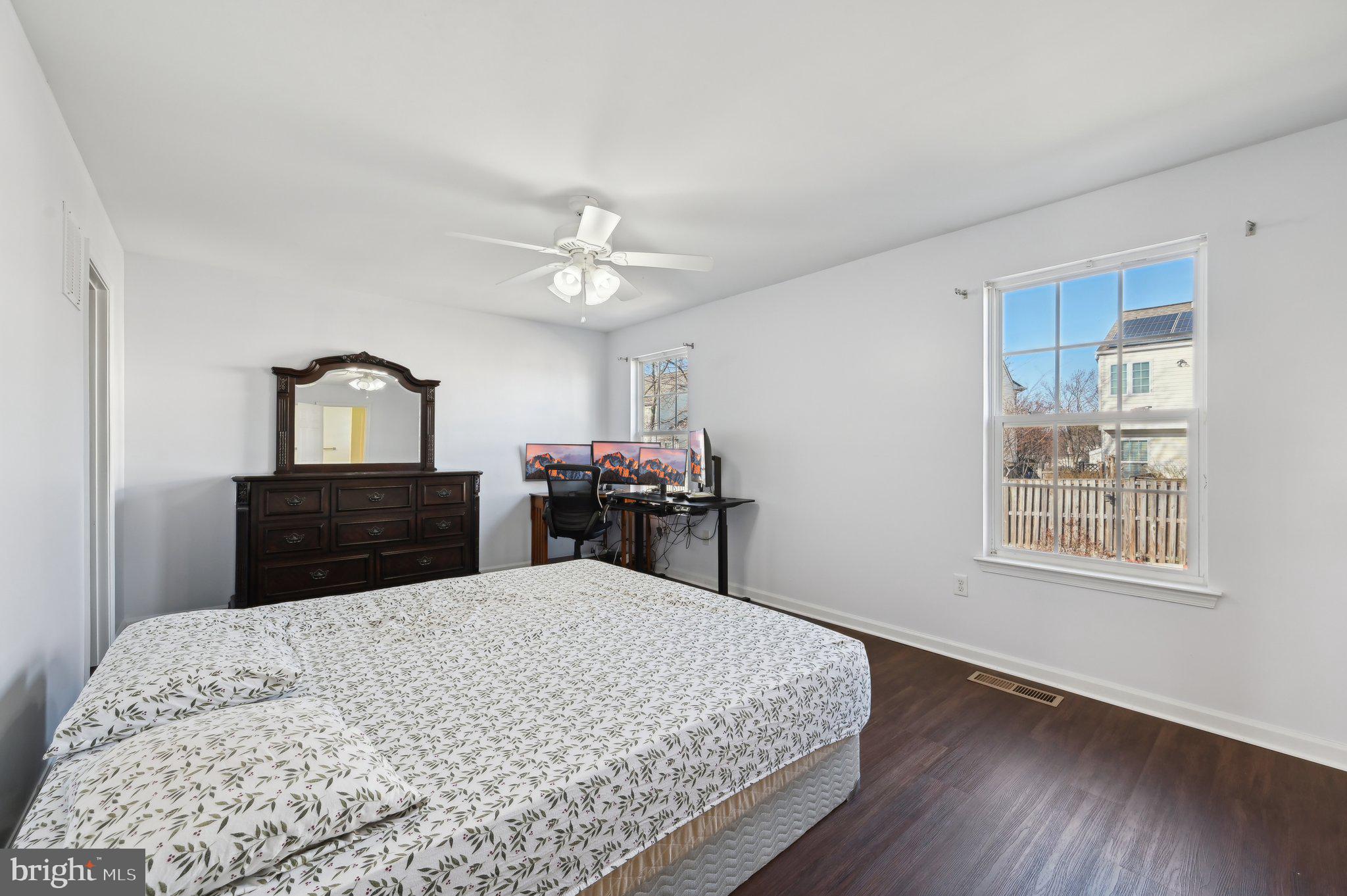 9552 Chaton Road Laurel, MD 20723 - Photo 38 of 53 a bed room with a bed and a television
