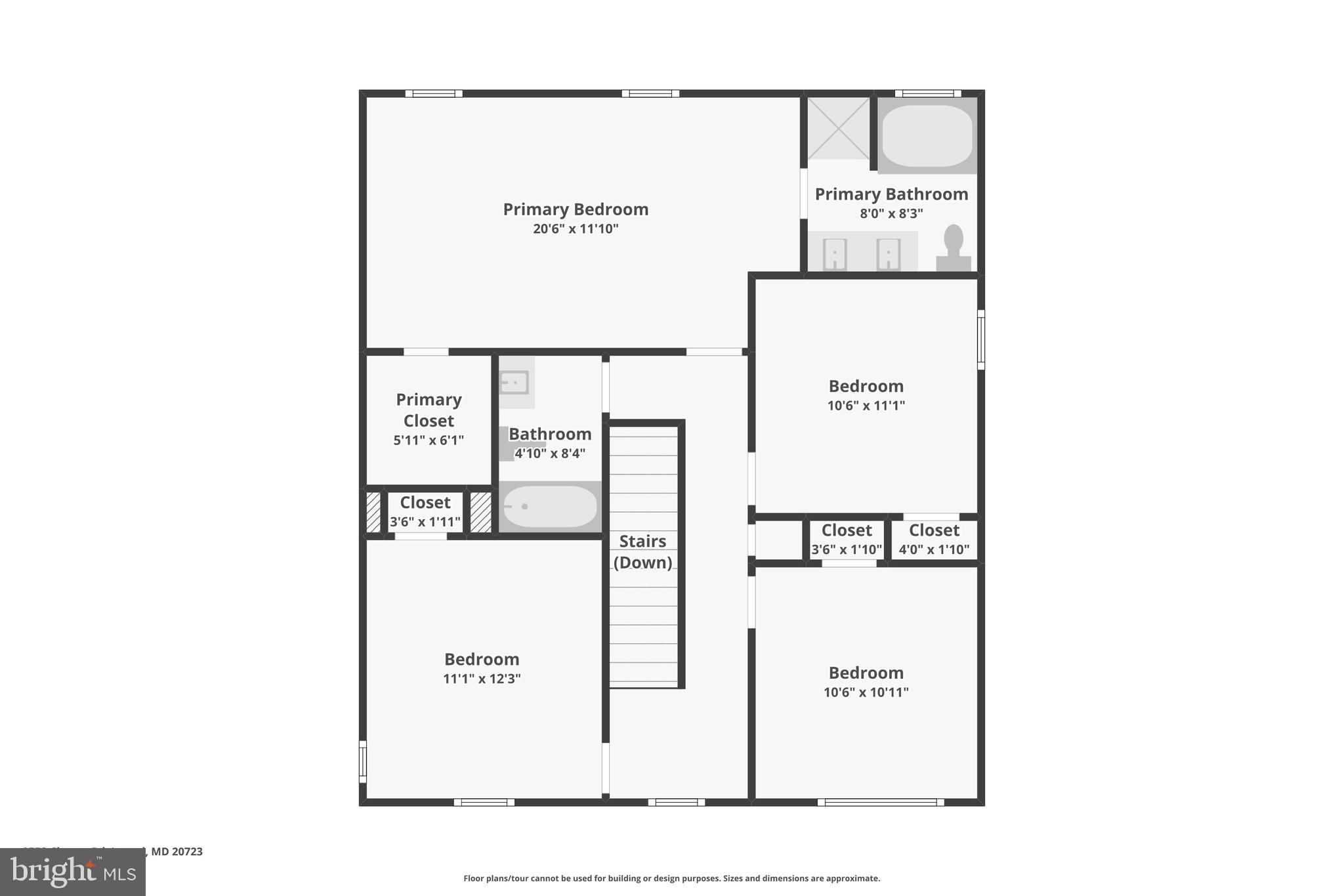9552 Chaton Road Laurel, MD 20723 - Photo 51 of 53 a picture of a floor plan
