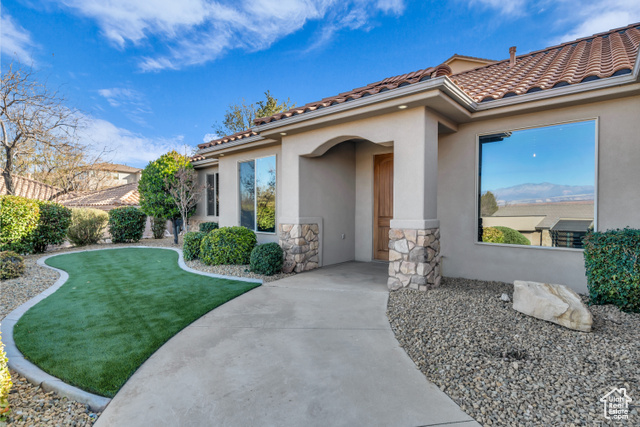 235 Golden Eagle Circle St. George, UT 84770 - Photo 1 of 1 Entrance to property with a yard