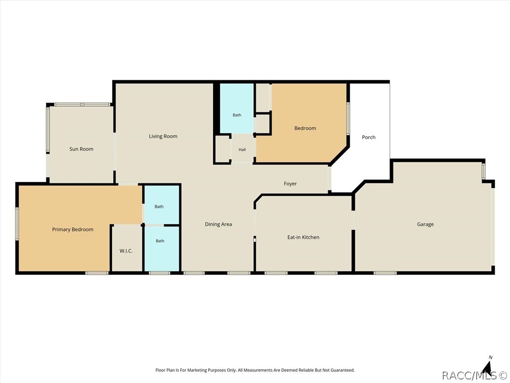6716 East Waybridge Court Inverness, FL 34452 - Photo 49 of 49 Floor Plan