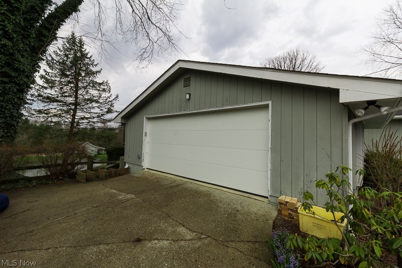 5830 Beach Road Wadsworth, OH 44281 - Photo 32 of 32 Large garage easily accommodates your vehicles.