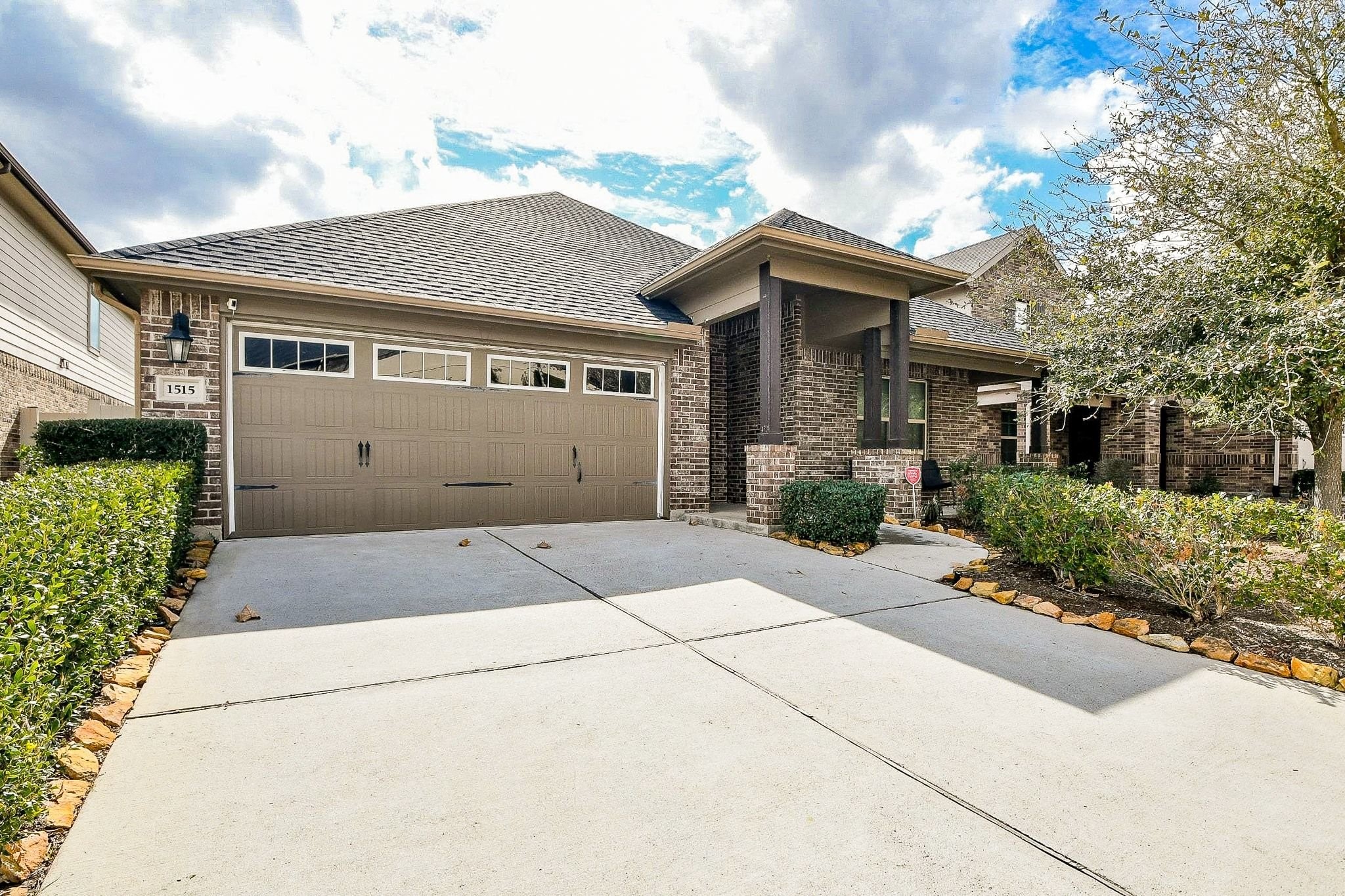 1515 Anyder Place Houston, TX 77047 - Photo 2 of 21 front view of a house with a pathway