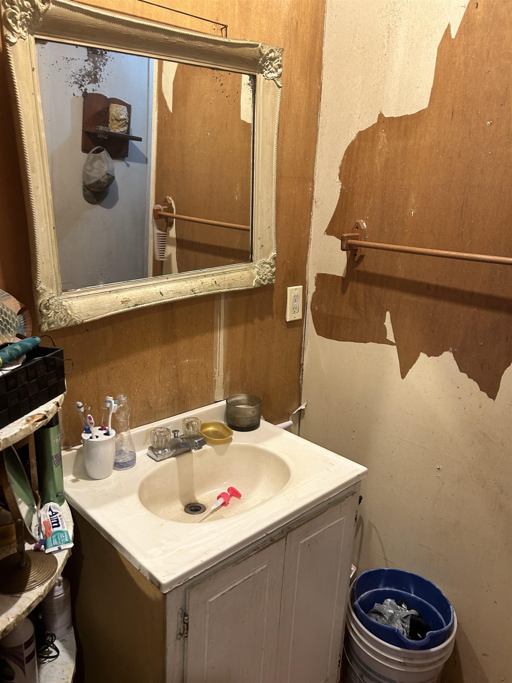 3125 Plainview Road Henderson, TN 38340 - Photo 7 of 9 a bathroom with a sink and a mirror