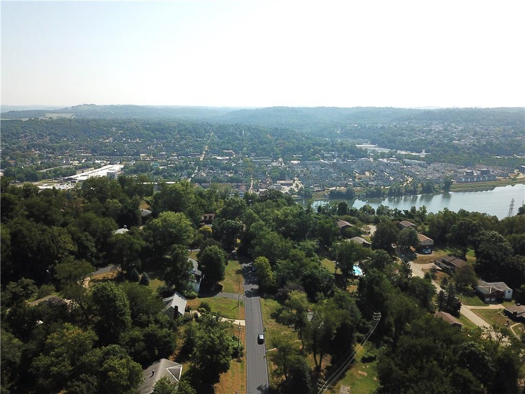 614 Orchard Hill Drive Pittsburgh, PA 15238 - Photo 10 of 12 an aerial view of house with yard and mountain view in back