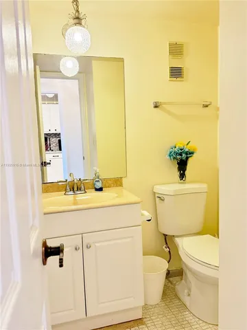 a view of roof deck with patio