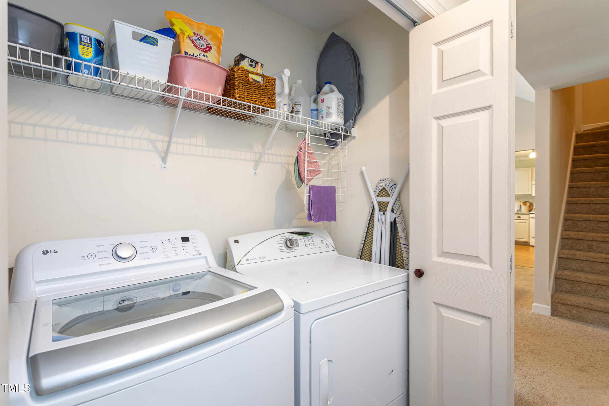 600 Middle Bridge Road Wake Forest, NC 27587 - Photo 22 of 39 Laundry Closet