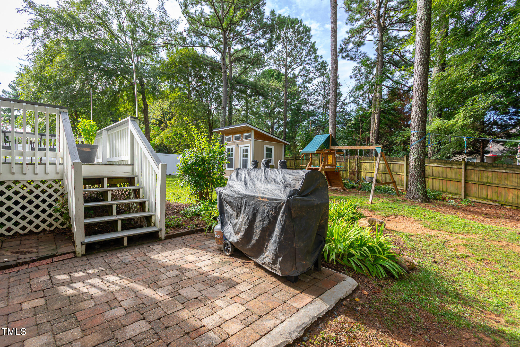 600 Middle Bridge Road Wake Forest, NC 27587 - Photo 25 of 39 Patio off Back Deck