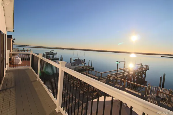a view of balcony and deck