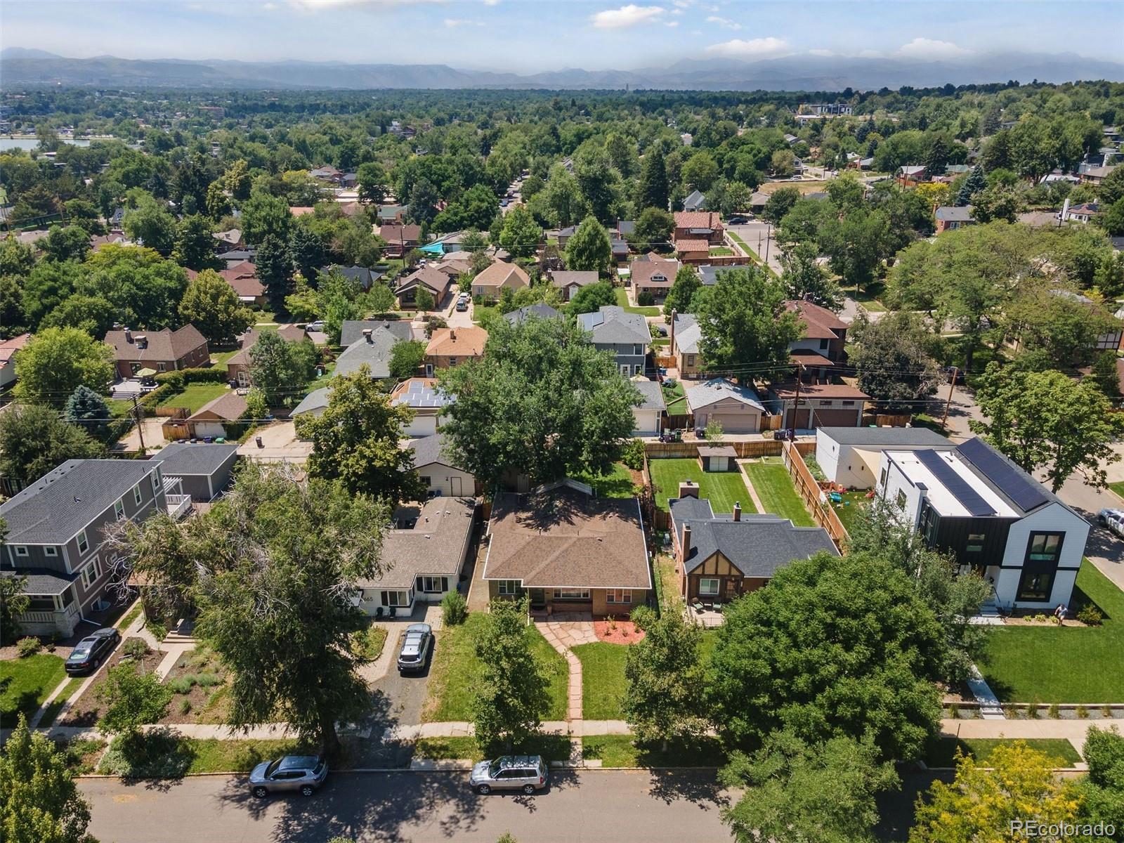 2675 Raleigh Street Denver, CO 80212 - Photo 32 of 33 an aerial view of a