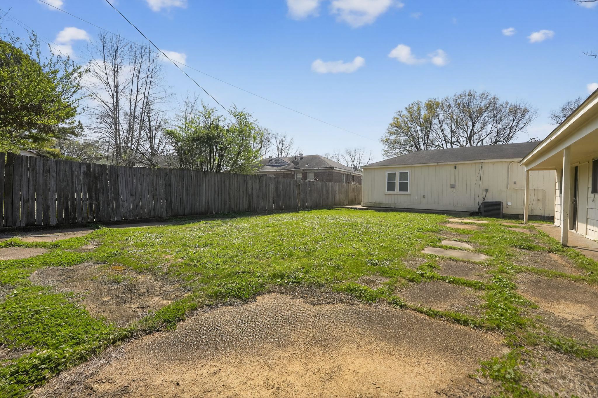 3220 Christine Road Memphis, TN 38118 - Photo 5 of 35 a view of a back yard of the house