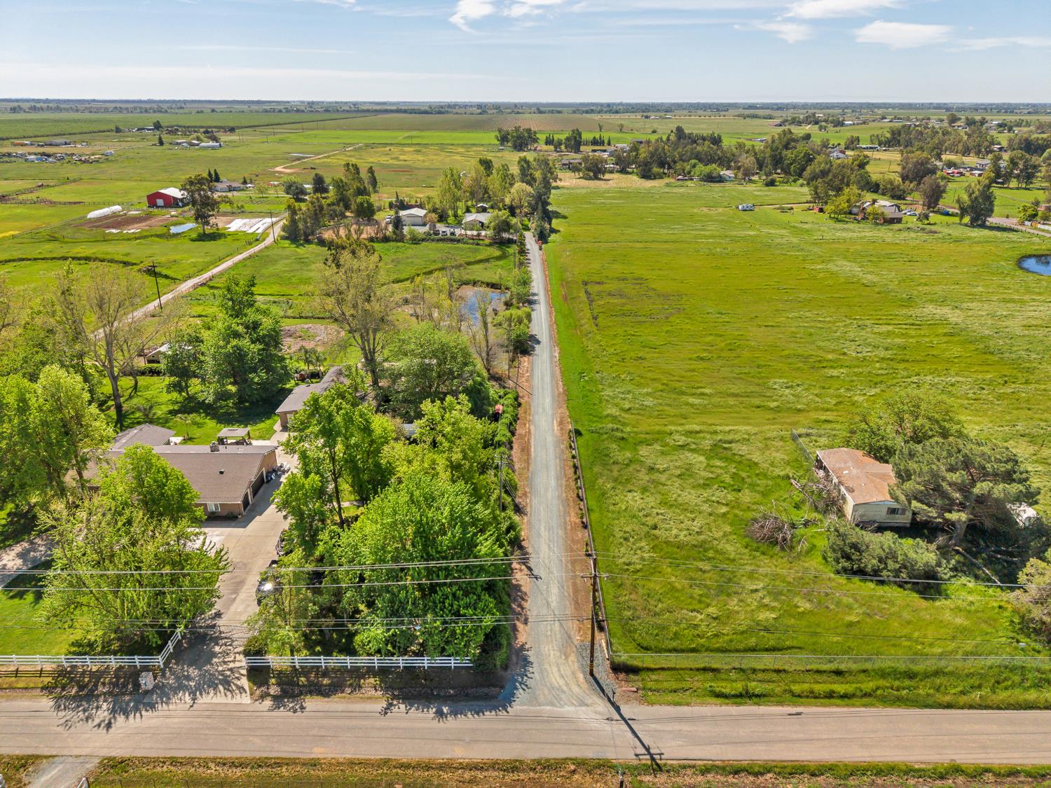 12354 Hobday Road Wilton, CA 95693 - Photo 22 of 77 aerial view of sparsely populated area featuring a pastoral area
