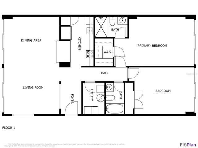 a view of a livingroom with furniture and a flat screen tv