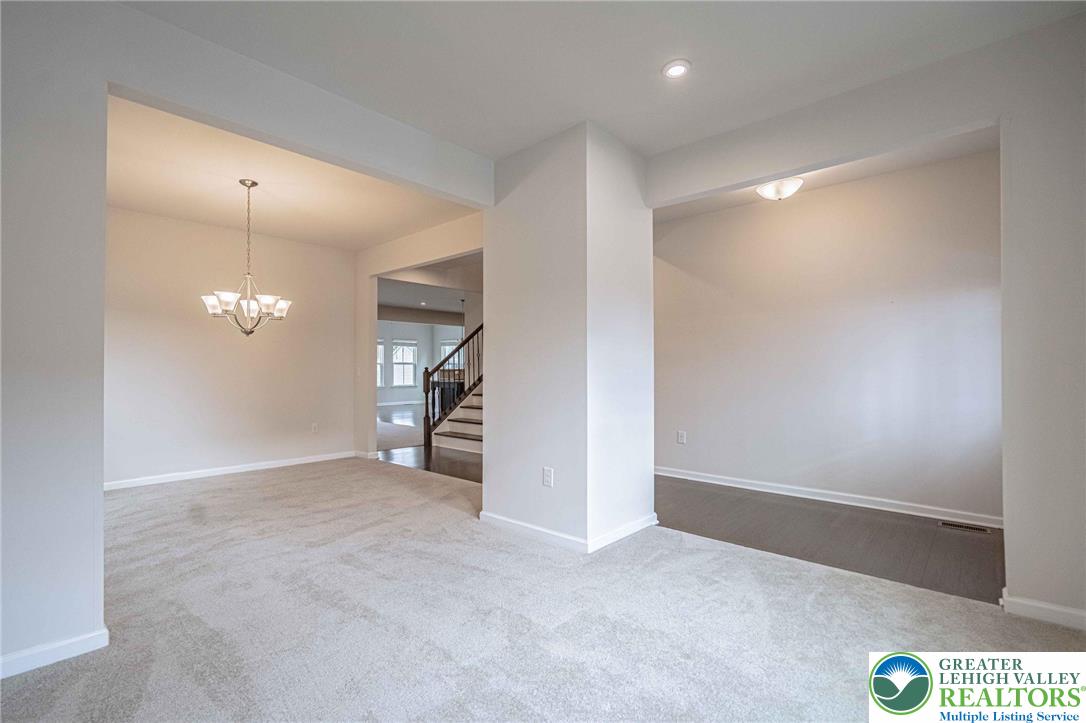 2584 Raya Way Easton, PA 18045 - Photo 6 of 50 a view of a livingroom with a staircase
