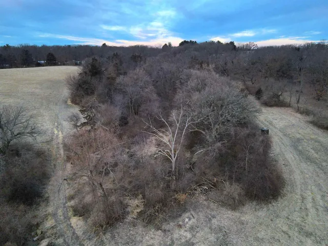a view of mountain with sunset view