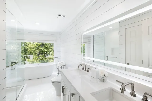a bathroom with a sink and a bathtub