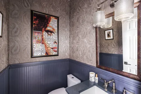 a view of a door and chair