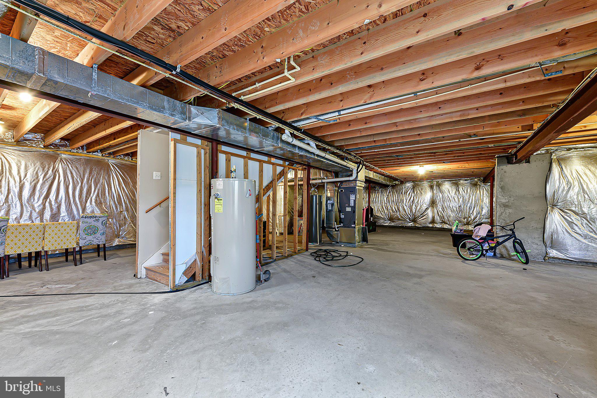 13 Robins Court Ridgely, MD 21660 - Photo 20 of 22 full unfinished basement