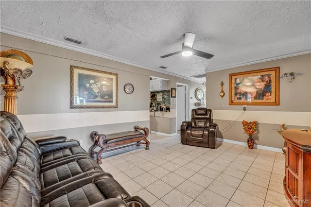 a bedroom with furniture