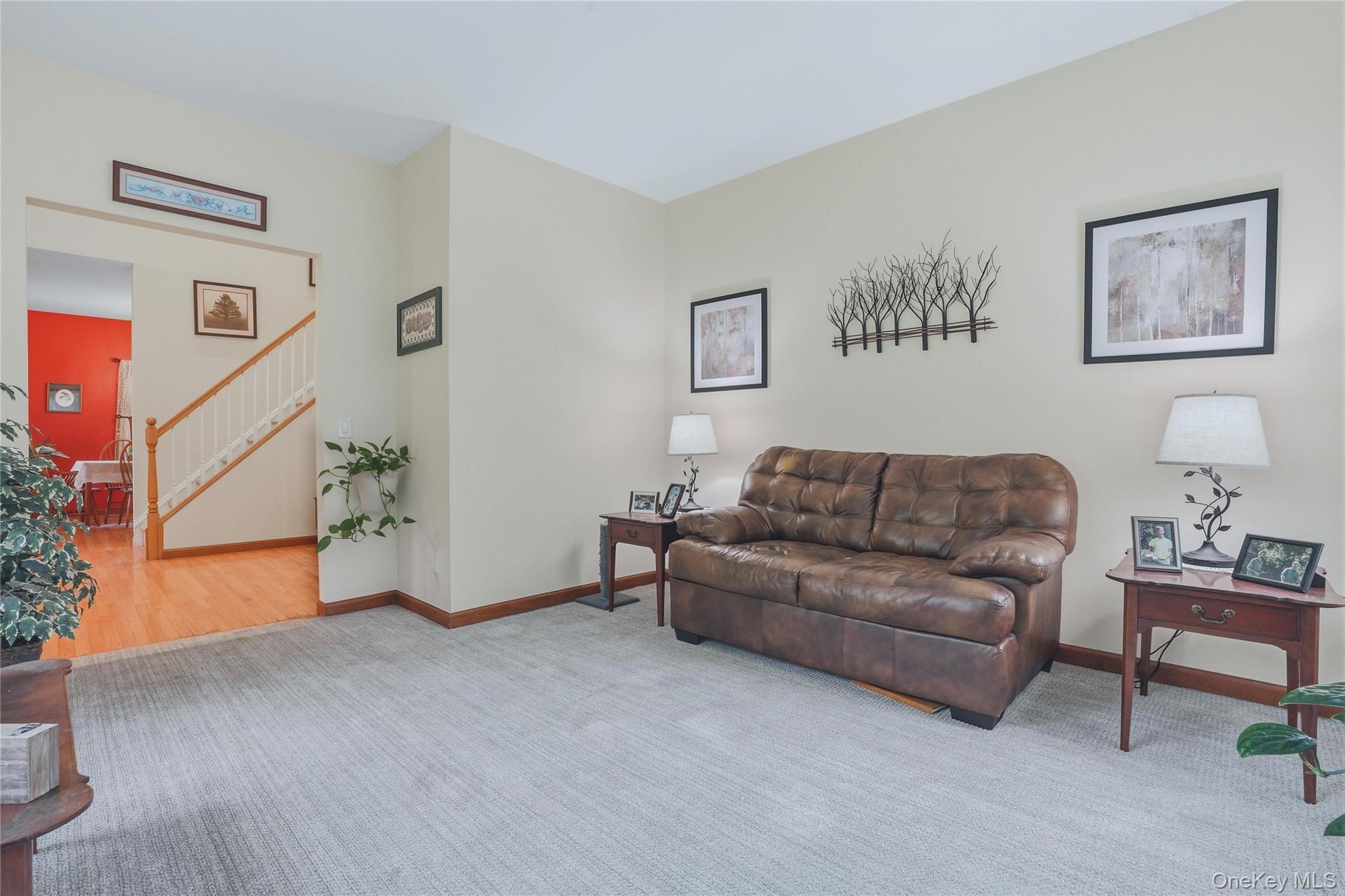 226 Cart Road, Unit C Dover Plains, NY 12522 - Photo 9 of 47 front dent with grey carpet and lots of natural light